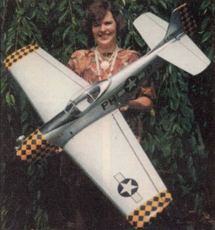 P-51 Cardboard Mustang