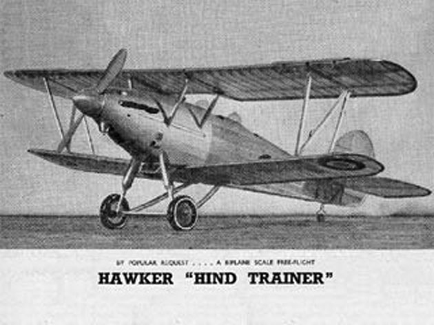 Hawker Hind Vector